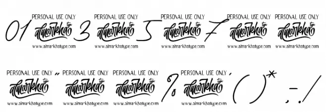 Quick Letter Fonte OUTROS PERSONAGENS