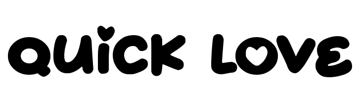 Quick Love  Скачать бесплатные шрифты