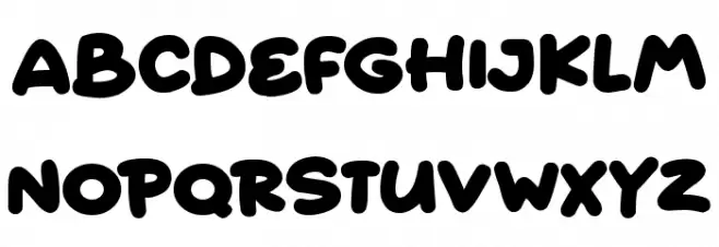 Quick Love Schriftart Groß