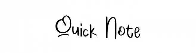 Quick Note  नि: शुल्क फ़ॉन्ट्स डाउनलोड