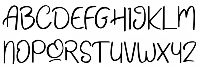 Quick Note Polices MAJUSCULES