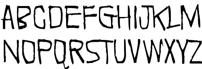 Quick Pangolin Font LOWERCASE