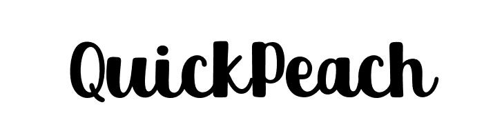 Quick Peach  नि: शुल्क फ़ॉन्ट्स डाउनलोड