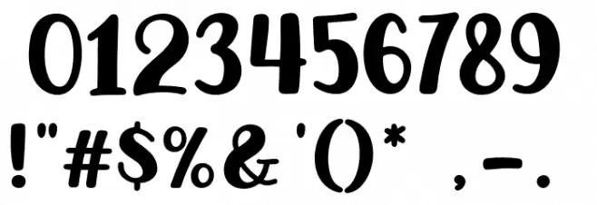 Quick Peach Polices AUTRES CHARS