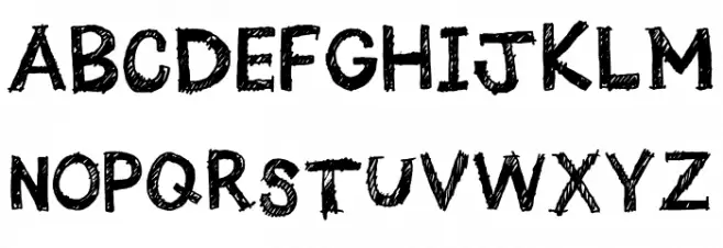Quick Pencil Regular Шрифта ВЕРХНИЙ
