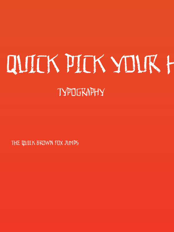 Quick Pick Your Hat Demo Version Poster