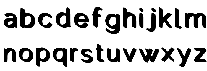 Quick Run Font LOWERCASE