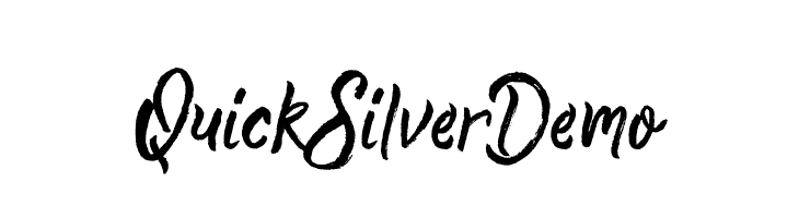 Quick Silver Demo  font caratteri gratis