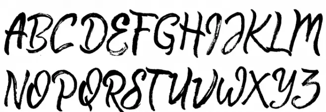 Quick Silver Demo Schriftart Groß