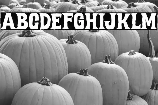 Quick Spooky Font examples