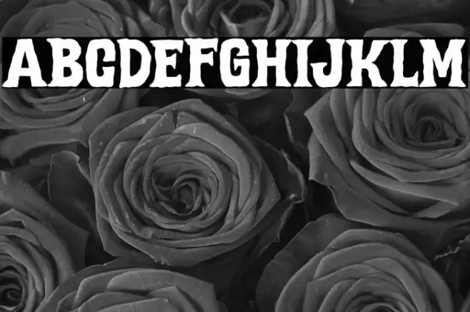 Quick Spooky Font examples