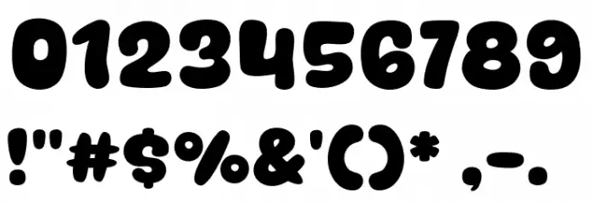 Quick Stand Шрифта ДРУГИЕ символов