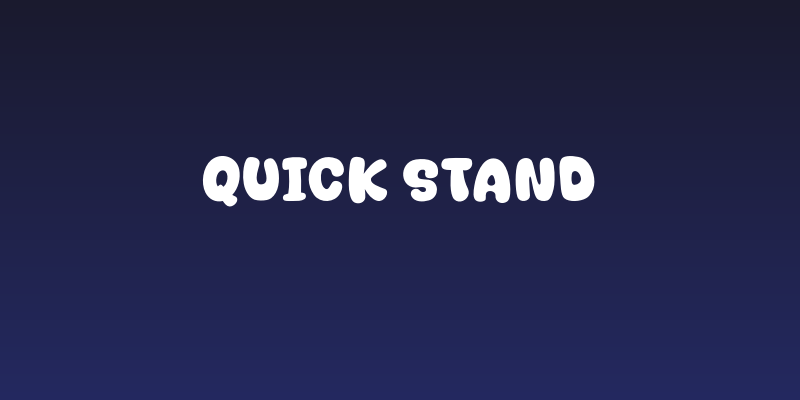 Quick Stand Social Header