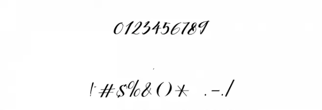 Quick Start Font OTHER CHARS