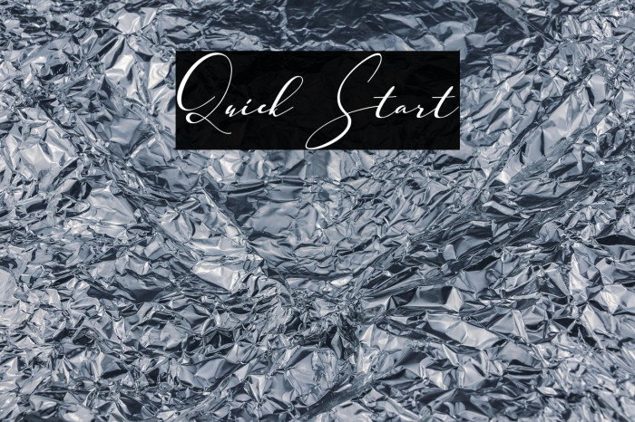 Quick Start Example 1