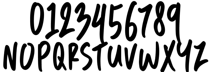 Quick Storm Font Alte caractere