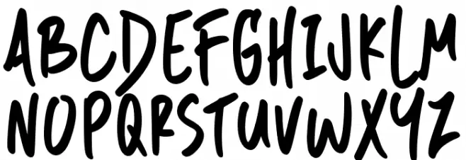 Quick Storm Font Litere mari