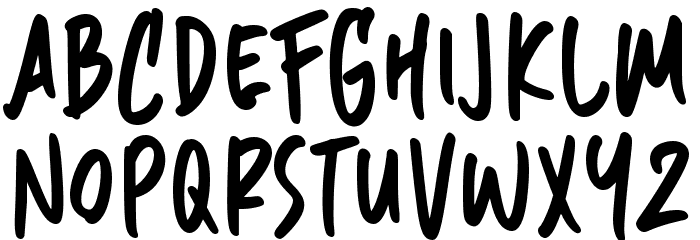 Quick Storm Font Litere mici