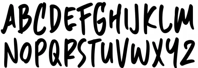 Quick Storm Font Litere mici