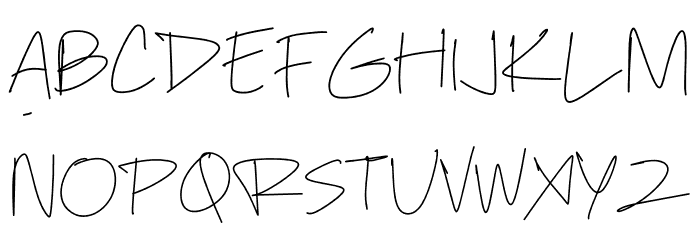 Quick Story Font UPPERCASE