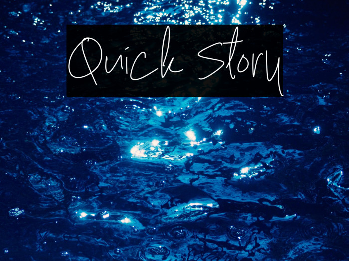 Quick Story Example 3