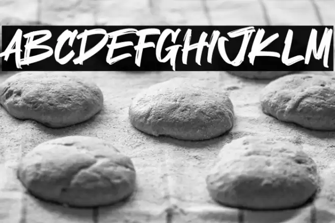 Quick Town 字体 examples