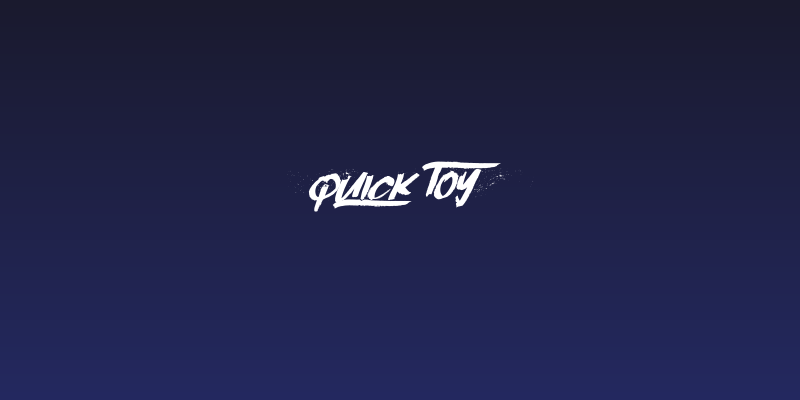 Quick Toy Social Header