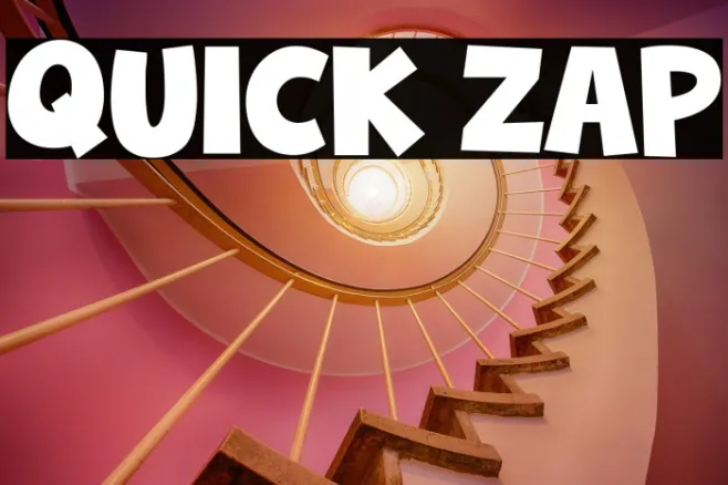 Quick Zap Example 1