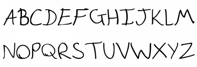 Quick note_bold Bold Fuentes MAYÚSCULAS