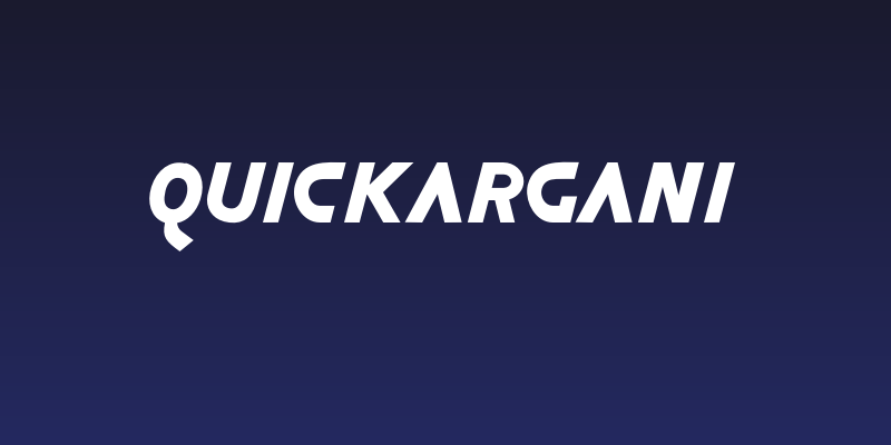QuickArgani Social Header