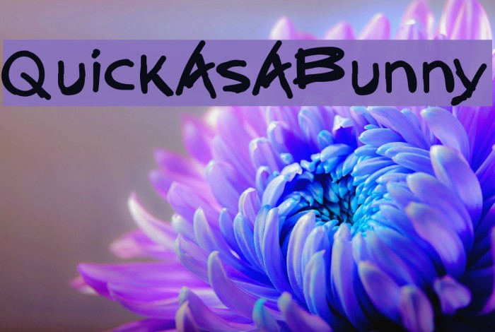 QuickAsABunny Fuentes examples