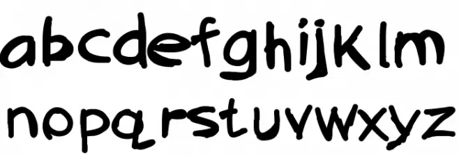 QuickAsABunny 字体 小写