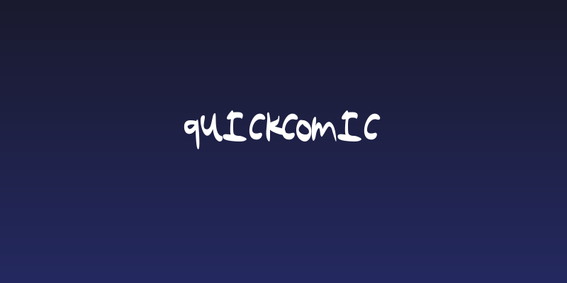 QuickComic Social Header
