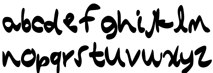 QuickComic Font LOWERCASE