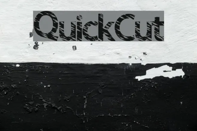 QuickCut Example 3