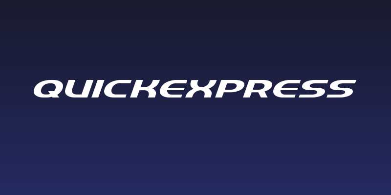 QuickExpress Social Header