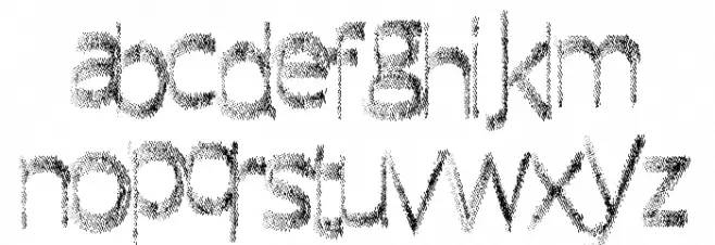 QuickFade Caratteri MINUSCOLO