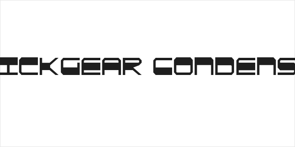 QuickGear Condensed Logo
