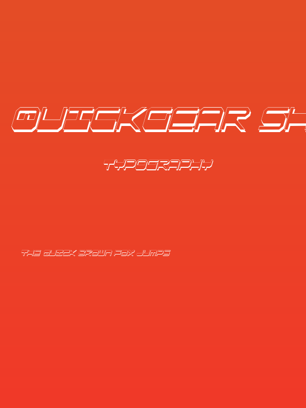 QuickGear Shadow ItalCon Poster