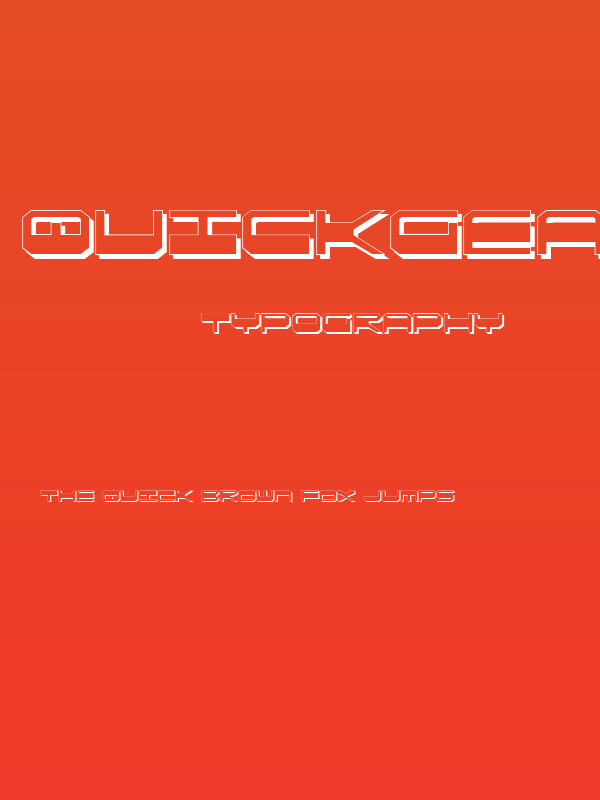 QuickGear Shadow Poster