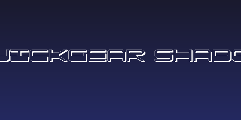 QuickGear Shadow Social Header