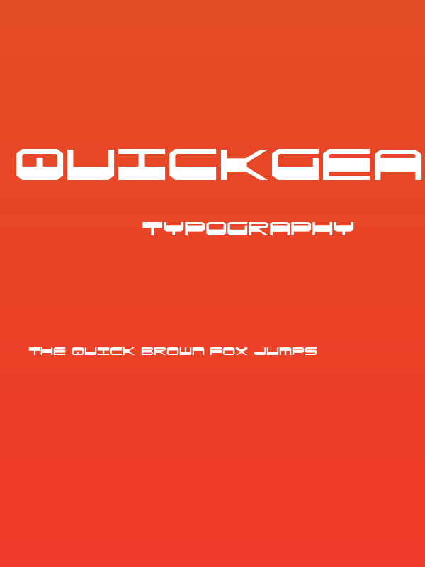QuickGear Poster