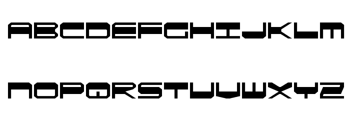 QuickGear Font LOWERCASE