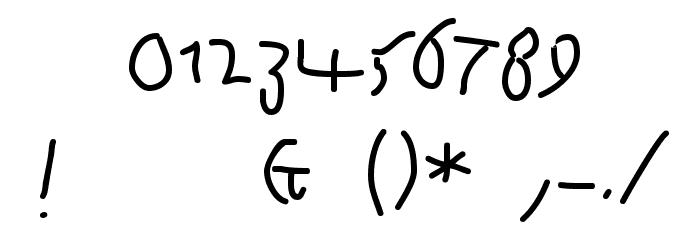 QuickJuliusC Font OTHER CHARS