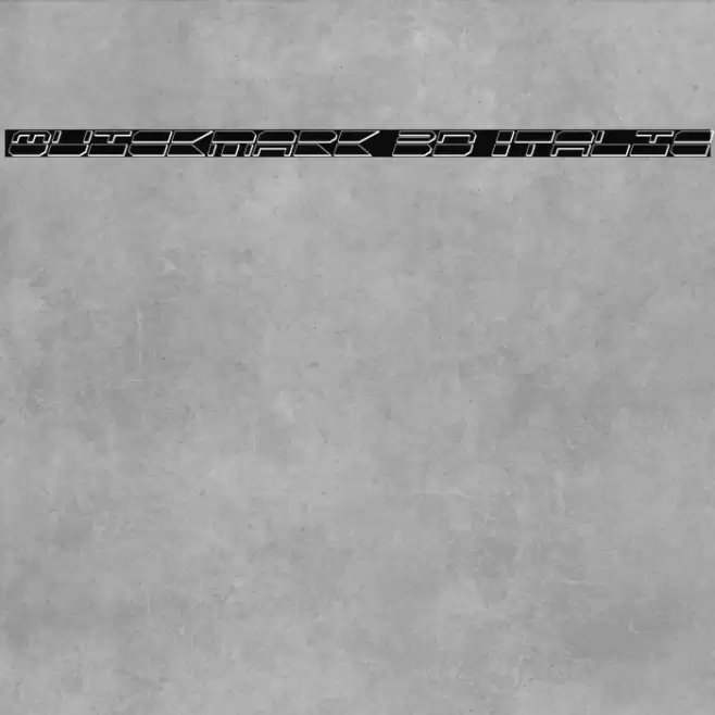 QuickMark 3D Italic Schriftart examples