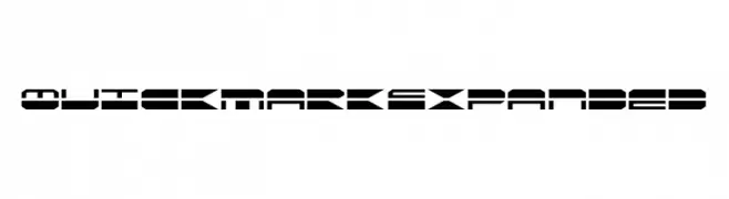 QuickMark Expanded  Frei Schriftart Herunterladen