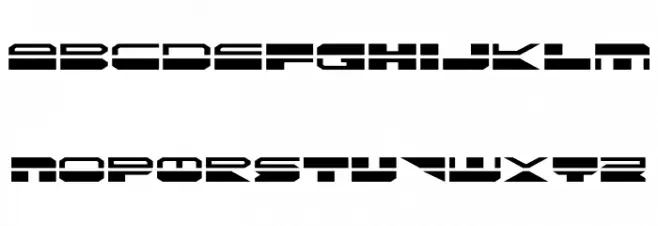 QuickMark Expanded Fonte MAIÚSCULAS
