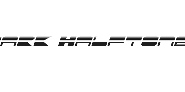 QuickMark Halftone Italic Logo