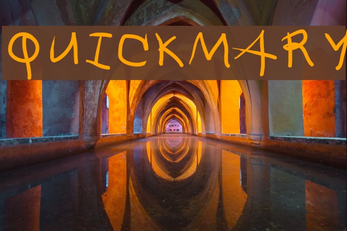 QuickMary Font examples
