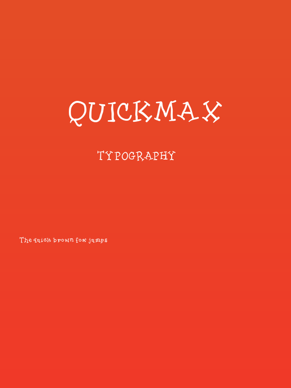 QuickMax Poster